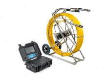 3299F 38mm Drain/pipe Inspection Camera System with 60-120m cable, Self-Leveling Camera and On-Screen Distance Counter
